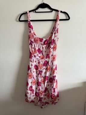 Wilfred Floral Open Back Dress